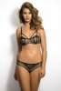 Kinga Stringi Hypnotic I S-331/1 czarno-beżowe